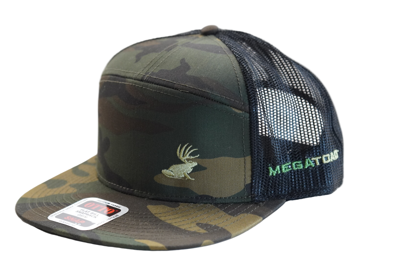 Camo Flat Bill Snapback