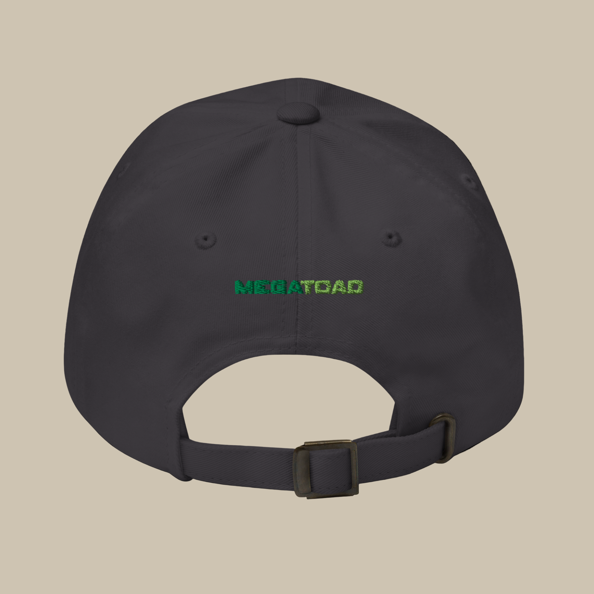 MegaToad Logo Hat - Charcoal