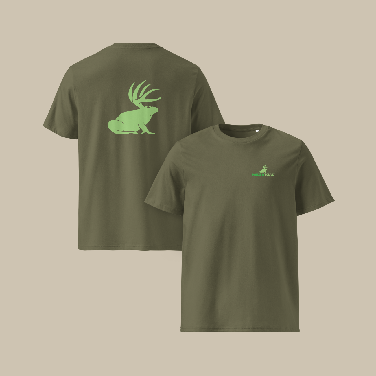 MegaToad Logo Shirt - Hunter Green