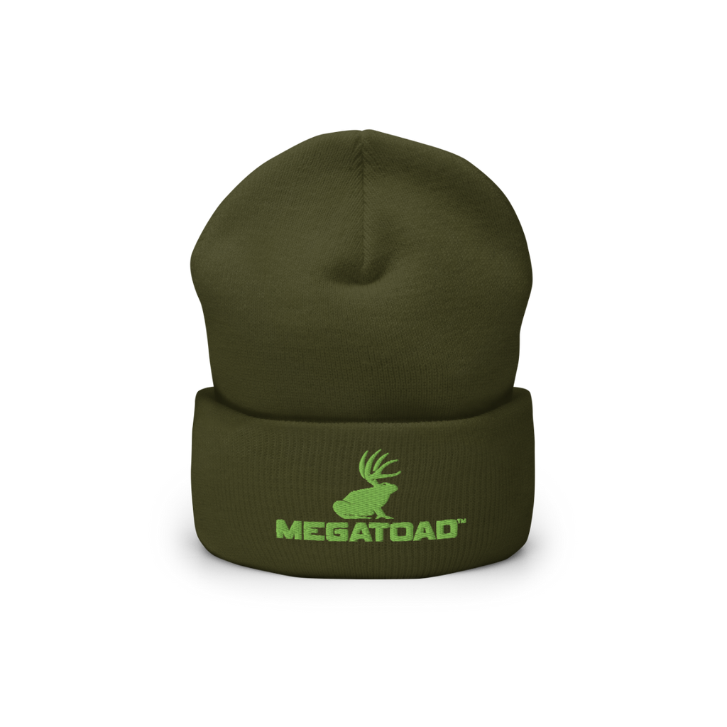 MegaToad Beanie - Hunter Green